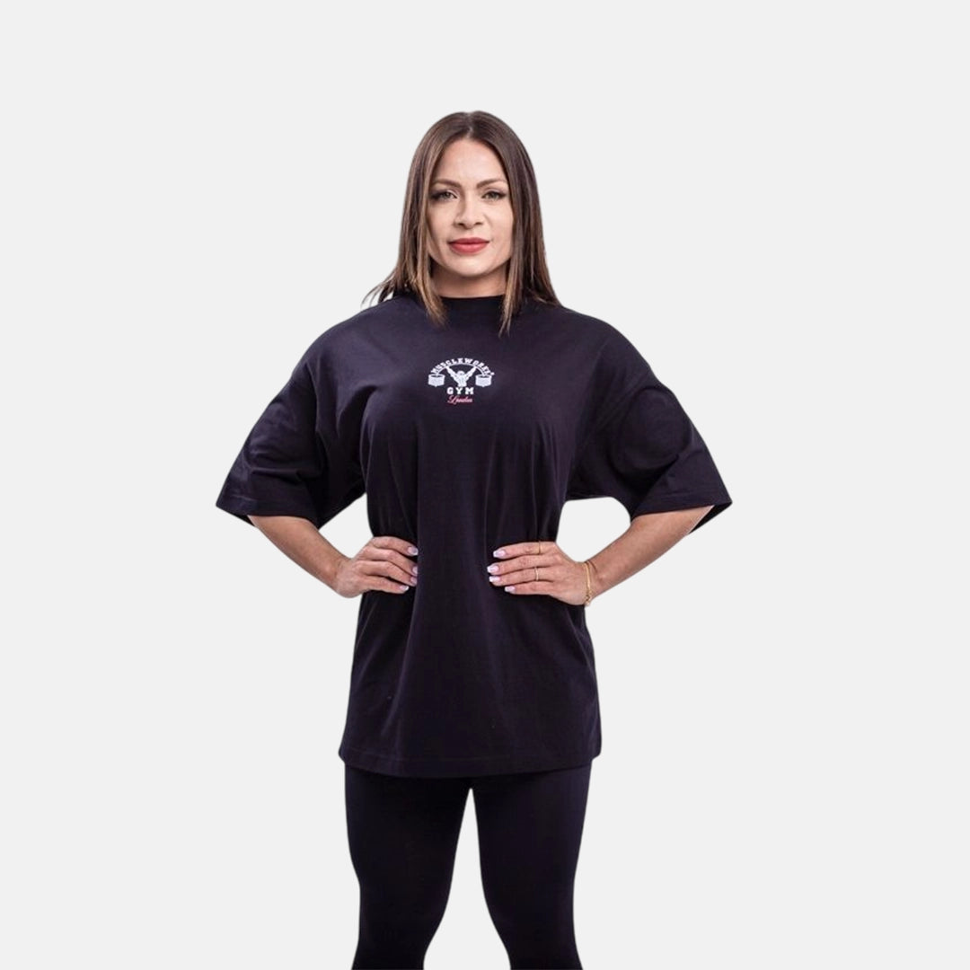 MW Oversized Black Signature T-Shirt