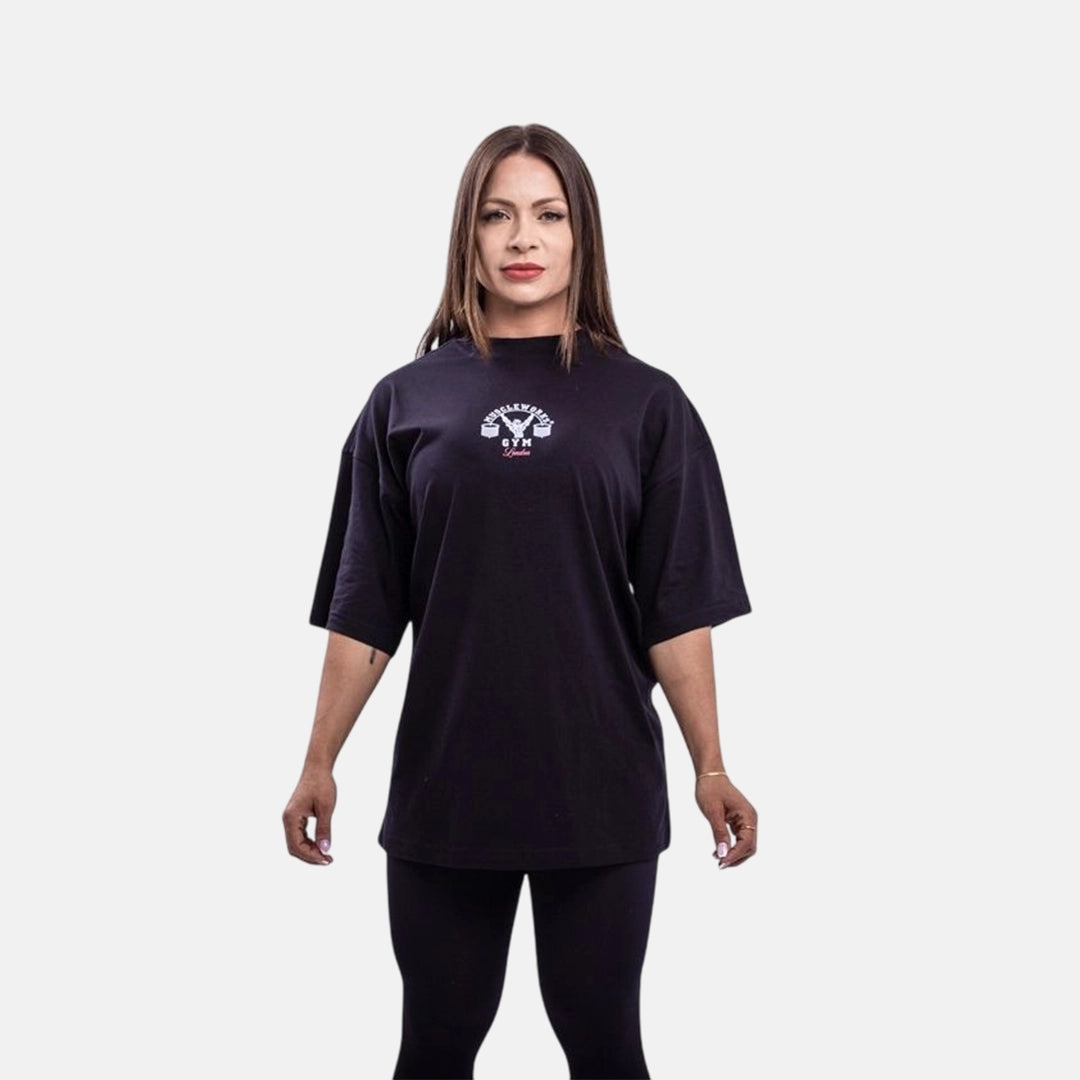 MW Oversized Black Signature T-Shirt