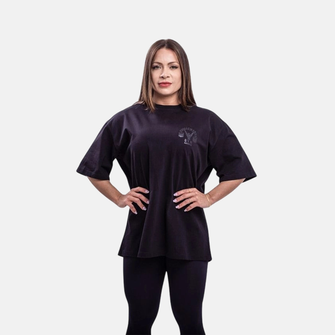 MW Oversized Black on Black T-Shirt