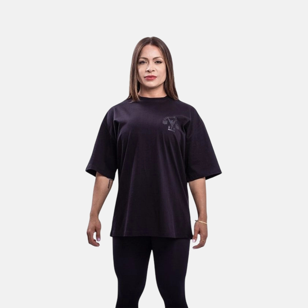 MW Oversized Black on Black T-Shirt