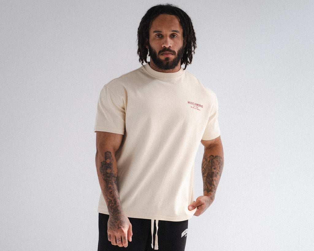 MW Oversized Sandstone T-Shirt