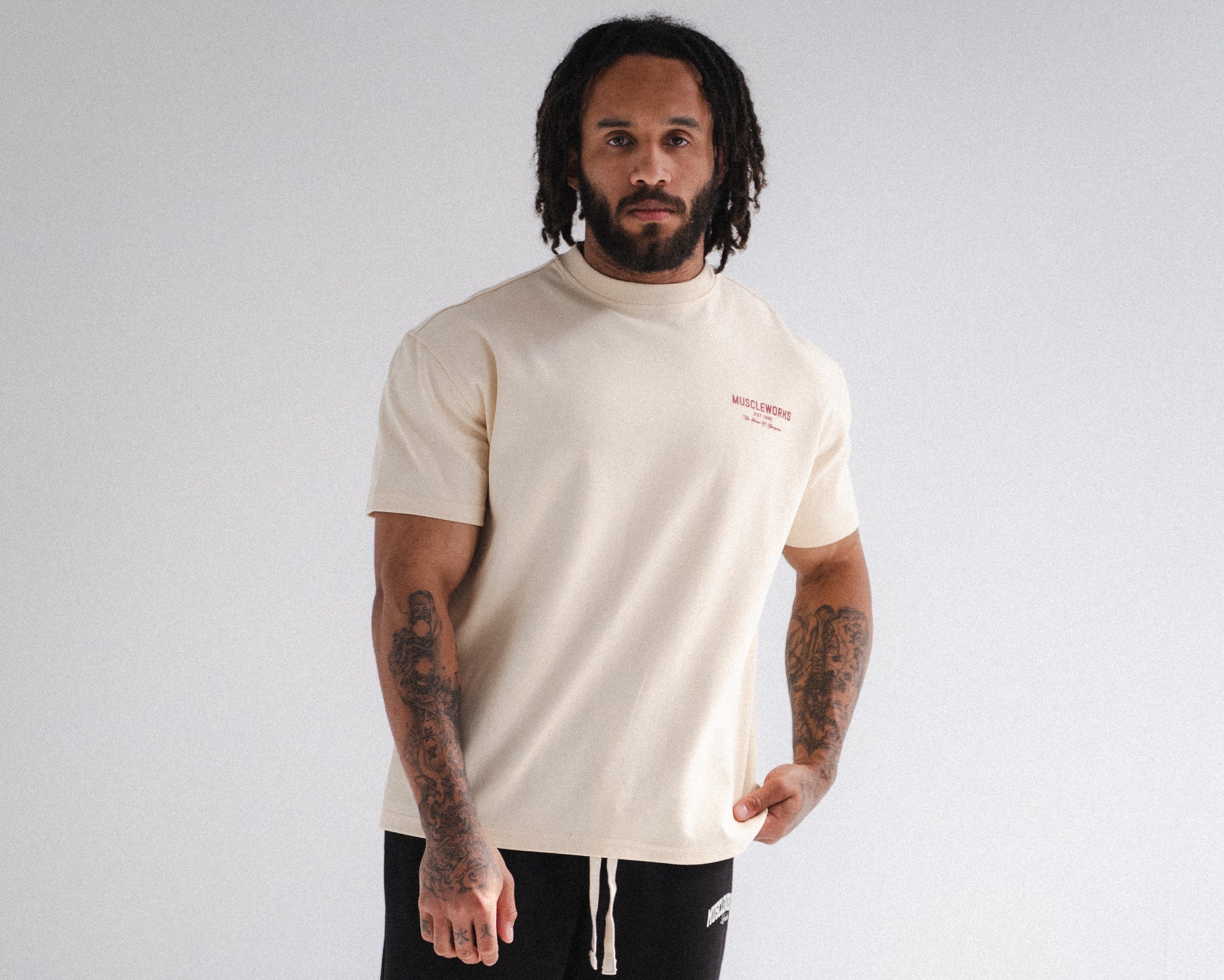 MW Oversized Sandstone T-Shirt
