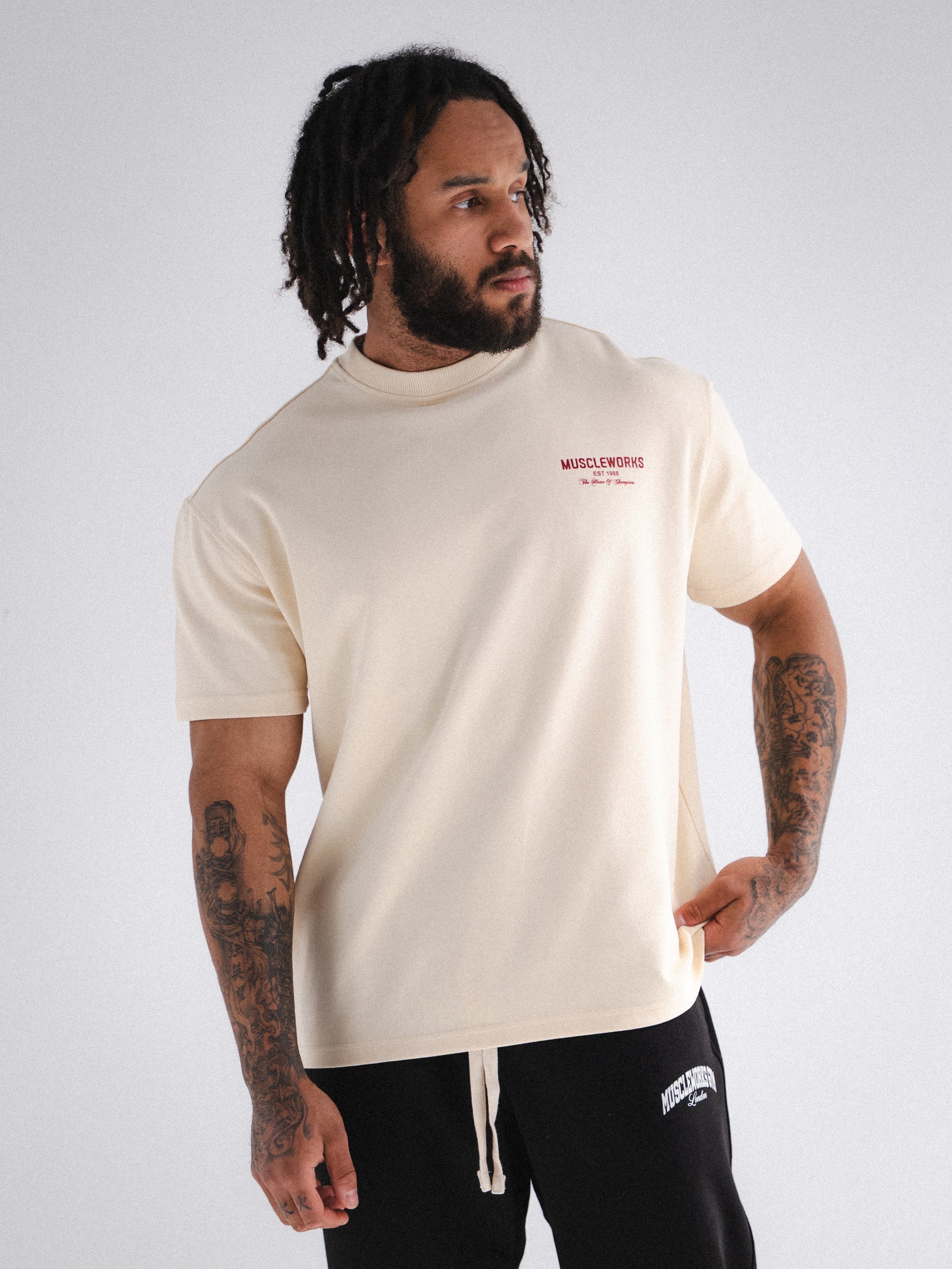 MW Oversized Sandstone T-Shirt