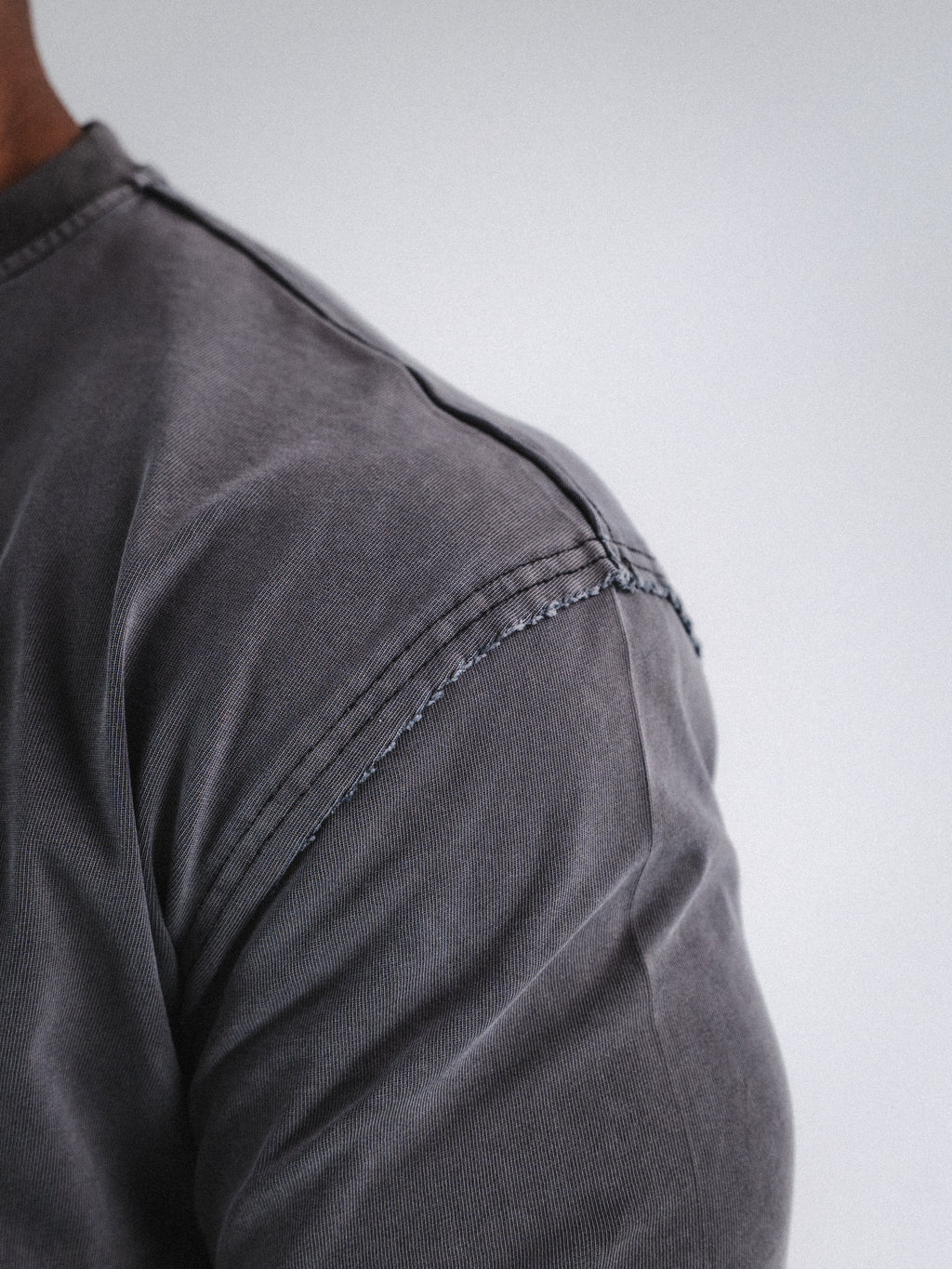 MW Oversized Washed Grey T-Shirt