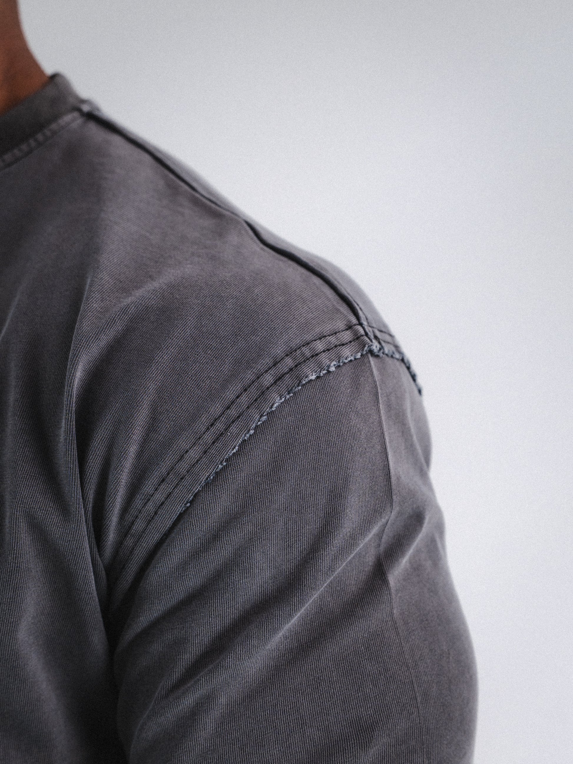 MW Oversized Washed Grey T-Shirt