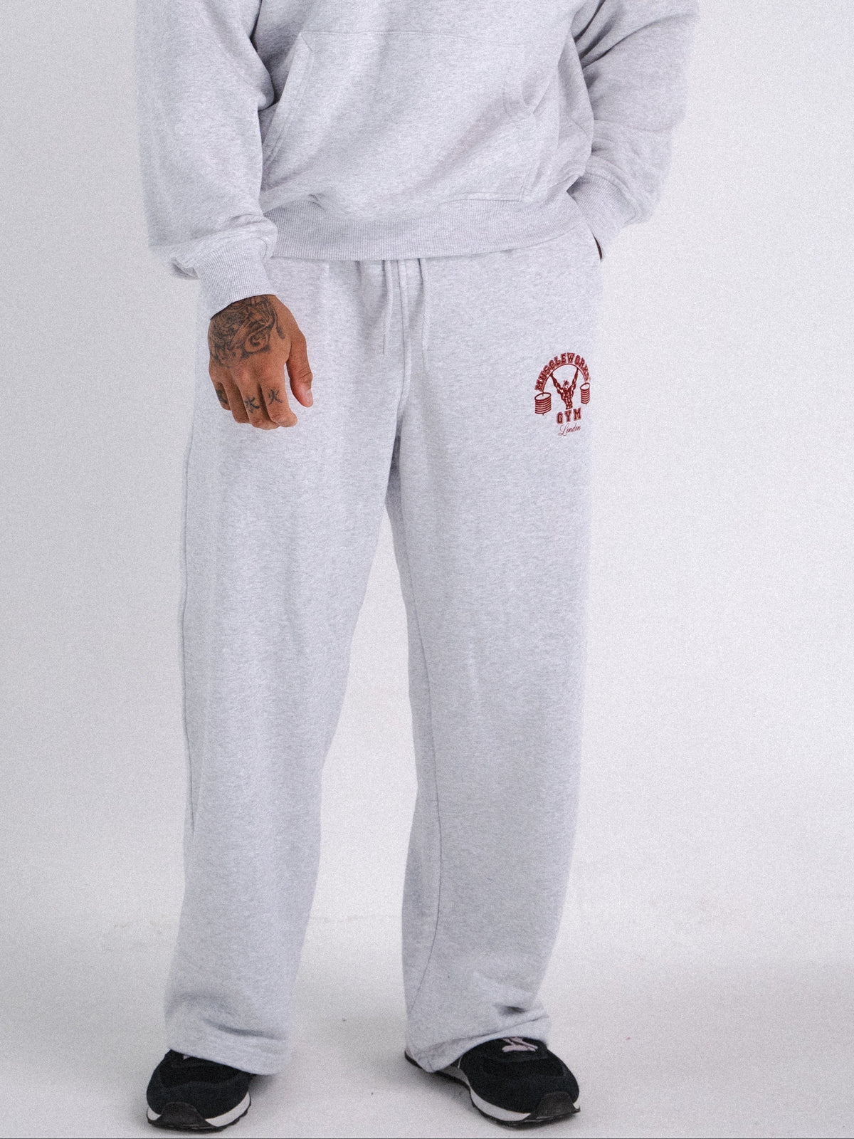 MW Varsity Core Wide leg Sweatpants