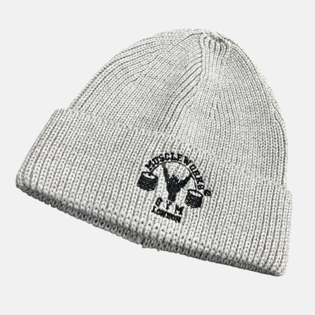MW BEANIE HAT GREY