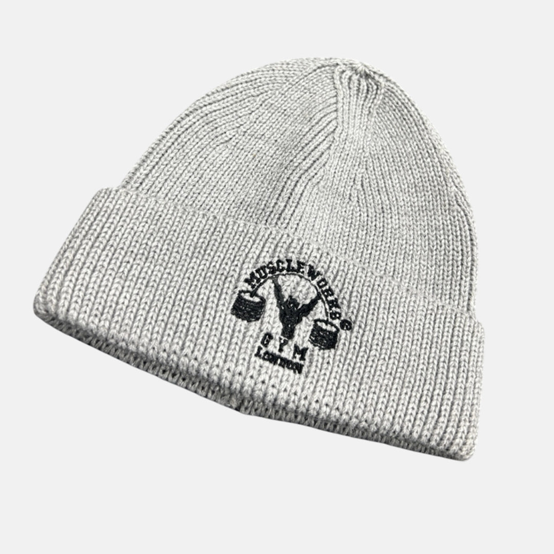 MW BEANIE HAT GREY