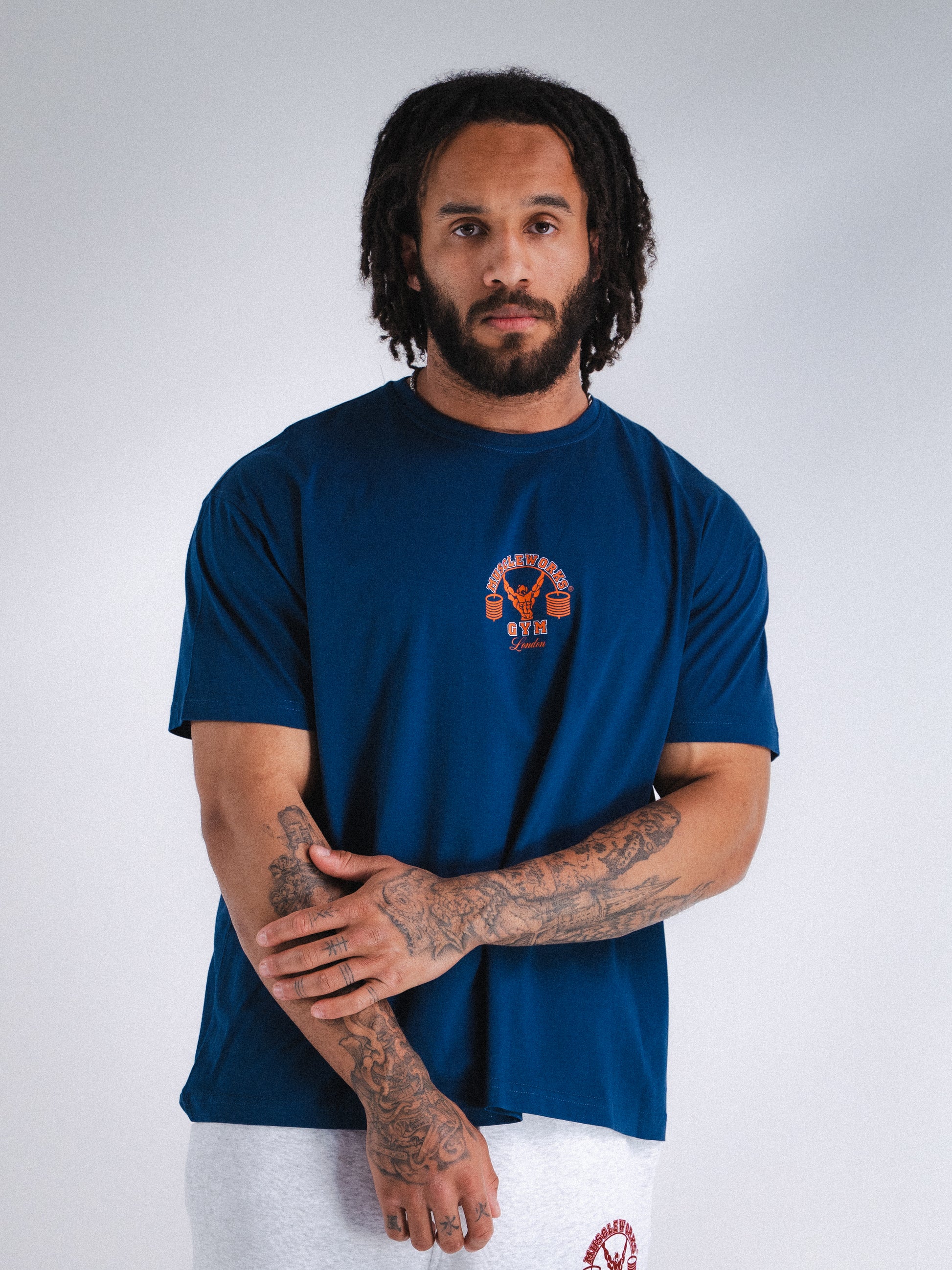 MW Oversized T-Shirt Indigo