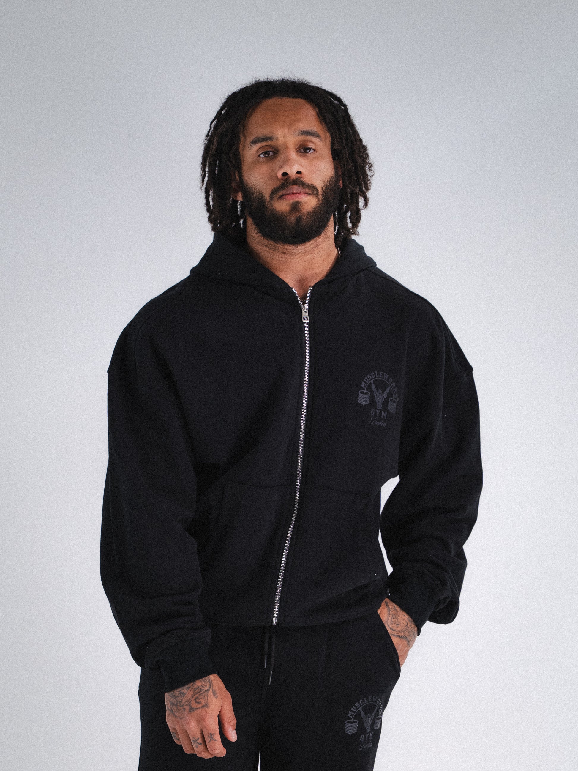 MW Oversized Zip Up Hoodie Spartan Edition