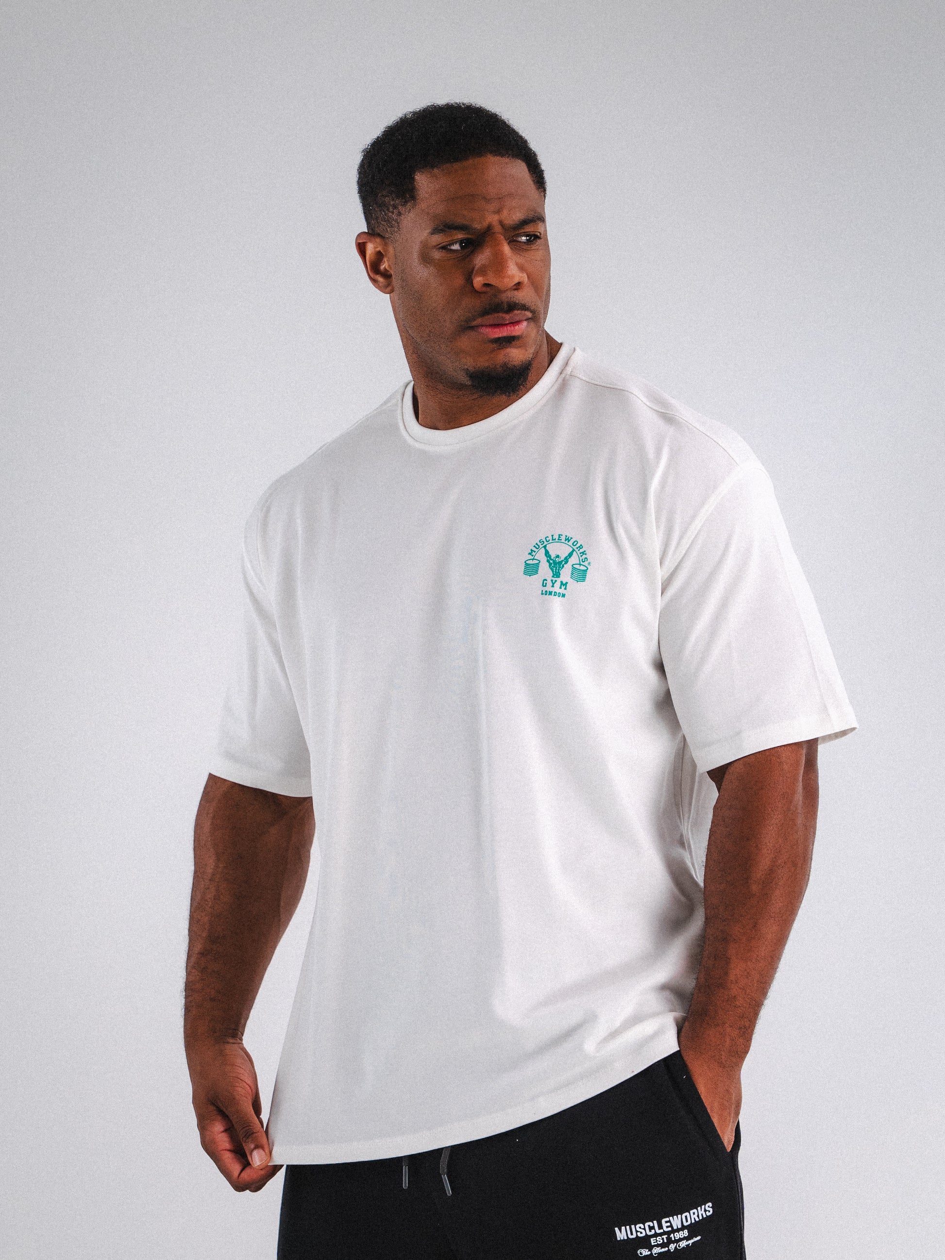 MW Oversized Off White T-Shirt