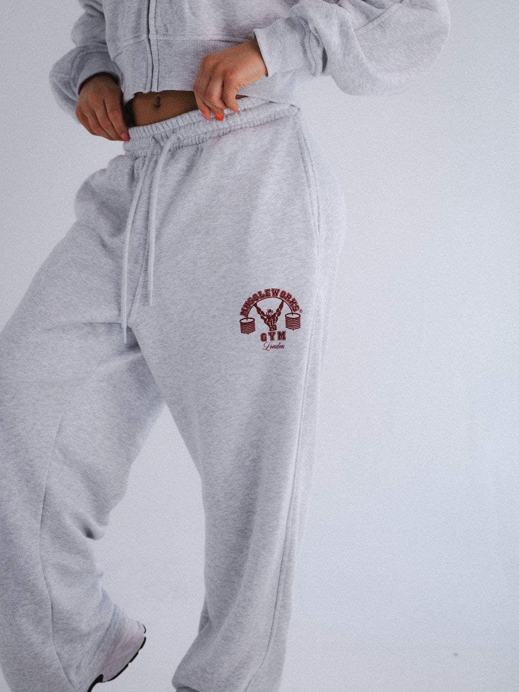 MW Varsity Core Wide leg Sweatpants