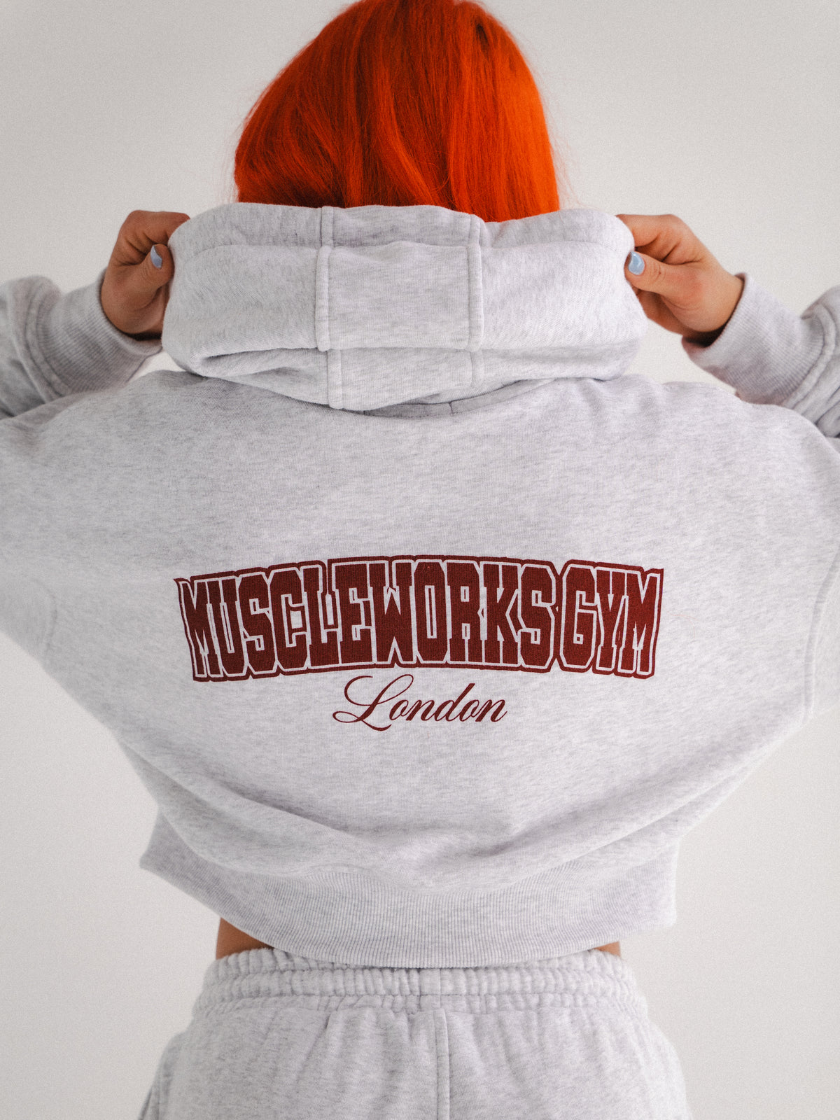 MW Varsity Core Cropped Hoodie