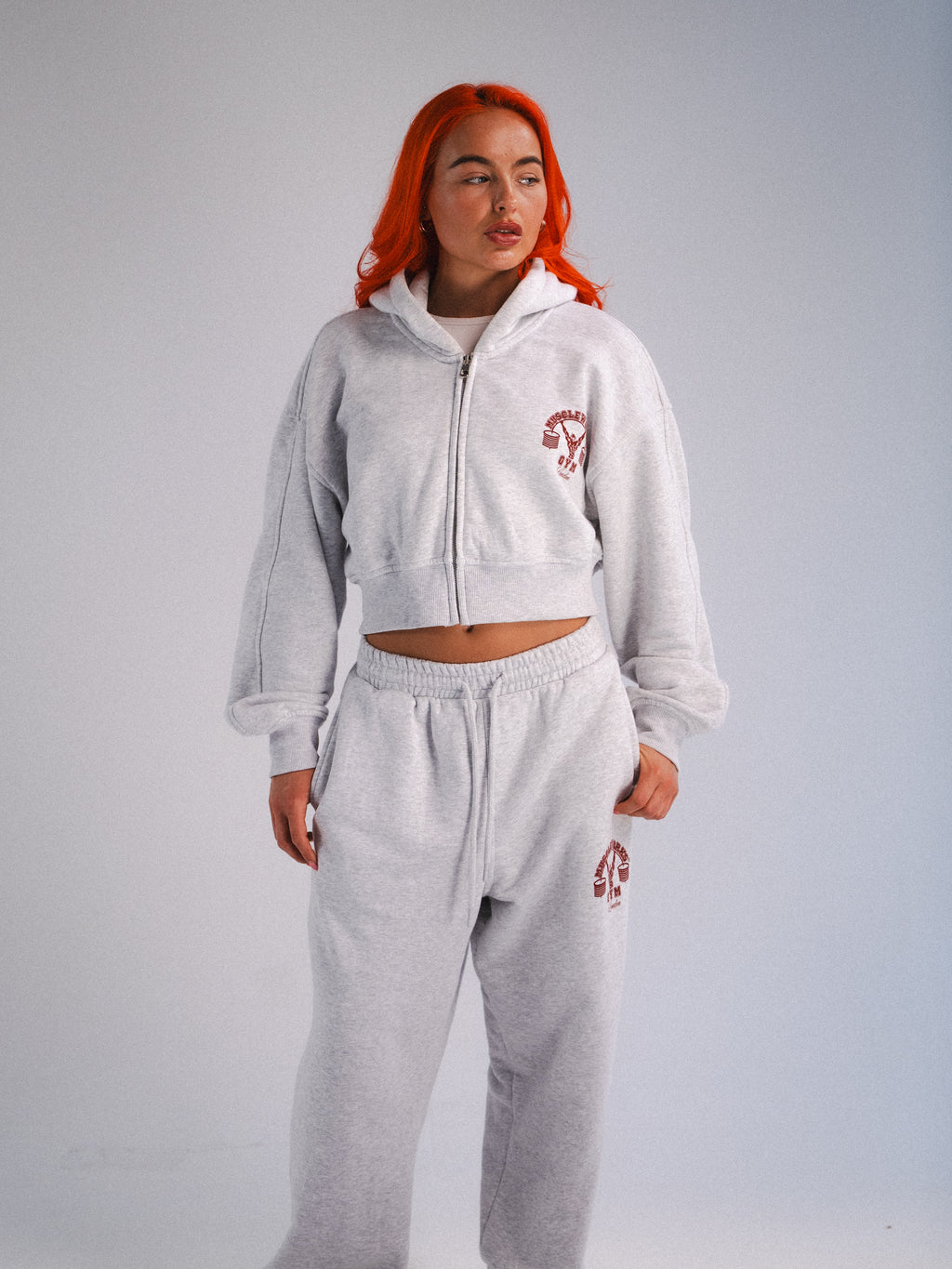 MW Varsity Core Cropped Hoodie